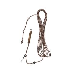 Kit monturi leadcore Gardner Camflex Helicopter Leadcore Leaders 35lb/1m, Brown