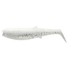 Shad Savage Gear Cannibal 8cm/5g, culoare White Flash