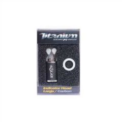 Solar Titanium Carbon Indicator Head Large