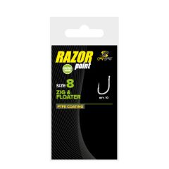 Carlige Carp Spirit Razor Point Zig & Floater Barbed Nr.12