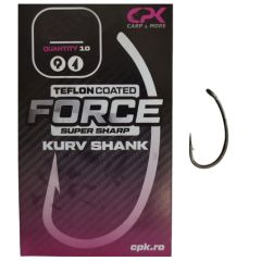 Carlige CPK Force Teflon Kurv Shank Nr.6