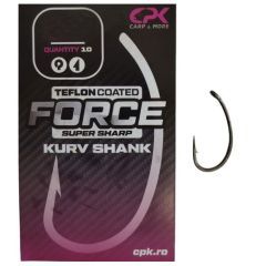 Carlige CPK Force Teflon Kurv Shank Nr.10