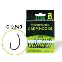 Carlige ZFish Teflon Hooks Crang, Nr. 4