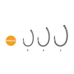 Carlige Carp Spirit Round Curve Barbless Nr.4
