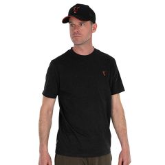 Tricou maneca scurta Fox Collection T Black and Orange, marime XXL