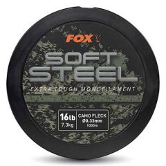 Fir monofilament Fox Soft Steel Fleck Camo 0.33mm/7.3kg/1000m