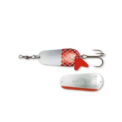 Lingura oscilanta Cormoran Cora Z 8cm/45g, culoare Silver Red