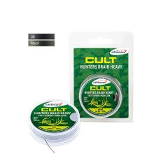 Fir textil Climax Cult Huntersbraid Heavy Sinking Hooklink Weed Green 20lb