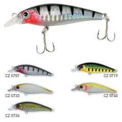 Vobler Carp Zoom Predator Z M-Shad 7.5cm/6.0g, White/Yellow