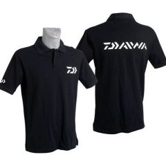 Tricou polo Daiwa negru, marime L