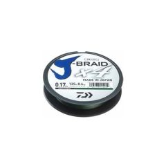 Fir textil Daiwa J-Braid 4X Green 0.21mm/12.4kg/135m