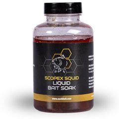 Dip Nash Scopex Squid Liquid Bait Soak, 250ml