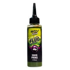 Dip Bucovina Baits Fluo Dip Squid Pruna 100ml