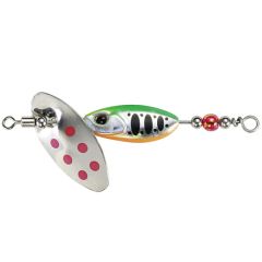 Lingura rotativa DUO Spearhead Ryuki Spinner 2cm/3.5g, culoare Lime Chart Yamame