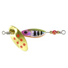 Lingura rotativa DUO Spearhead Ryuki Spinner 2cm/5g, culoare Pink Clown Yamame