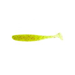 Shad Keitech Easy Shiner 7.5cm, culoare Chartreuse Red Flake, 10buc/plic