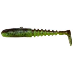 Shad Savage Gear Gobster Shad 7.5cm/5g, culoare Chartreuse Pumpkin