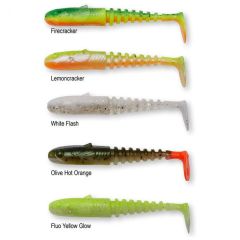 Set shad-uri Savage Gear Gobster Shad 7.5cm/5g, culoare Dark Water Mix