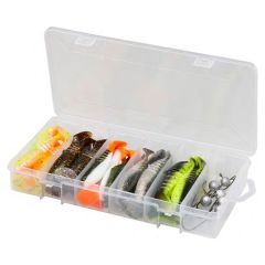 Set shad-uri Savage Gear Cannibal Kit Large 8cm/10cm, culoare Mixed Colors