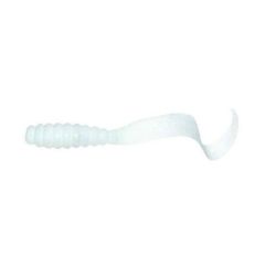 Grub Mister Twister 12cm, culoare White Pearl