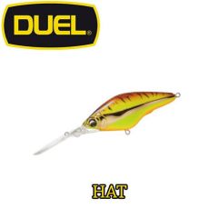 Vobler Duel Hardcore Deep Crank F 6cm/11g, culoare HAT