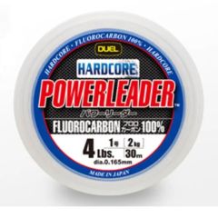 Fir fluorocarbon Duel Hardcore Powerleader FC 0.165mm/1.81kg/30m