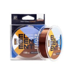 Fir monofilament Golden Catch Zeox 3D Element Feeder Amber Brown 0.23mm/6.7kg/150m