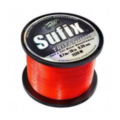 Fir monofilament Sufix Tritanium Neon Orange 0.25mm/5kg/1950m