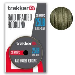 Fir textil Trakker Raid Braided Hooklink 25lb/20m