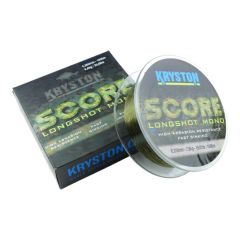 Fir monofilament Kryston Score Longshot Mono Olive 0.26mm/5.5kg/1000m