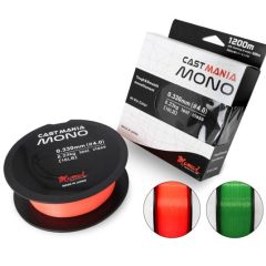 Fir monofilament Momoi Cast Mania Mono Flash Orange 0.286mm/6.31kg/1200m