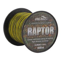 Fir monofilament Nevis Raptor 0.25mm/8.50kg/1000m