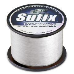 Fir monofilament Sufix Tritanium Neon Clear 0.25mm/5kg/1950m
