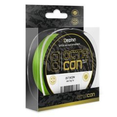 Fir textil Delphin OctaCON Verde Fluo 0.14mm/9kg/135m