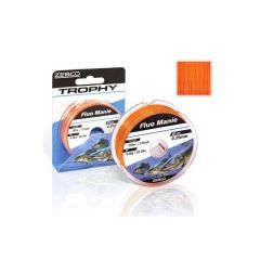 Fir monofilament Zebco Trophy Fluo Manie Fluo Red 0.35mm/9.2kg/250m