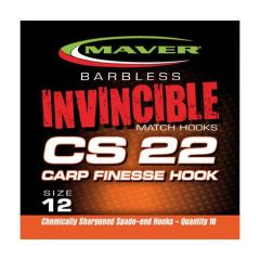 Carlige Maver Invincible CS22 Carp Finesse Nr.18