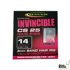 Carlige legate Maver Invincible CS25 Banded nr.14 - Fir 0.18mm