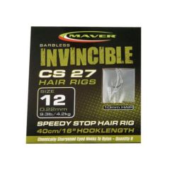 Carlige legate Maver Invincible CS27 Banded nr.14 - Fir 0.20mm