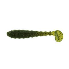 Grub Bass Assassin Lit'L Boss 9cm, culoare Green Pumpkin Magic