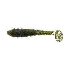 Grub Bass Assassin Lit'L Boss 9cm, culoare Watermelon Red Candy