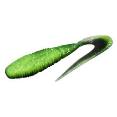 Grub Jackall Rhythm Grub 6cm, culoare Chartreuse Back Black