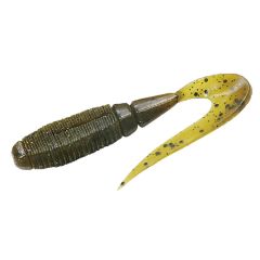 Grub Jackall Rhythm Grub 6cm, culoare Green Pumpkin Pepper