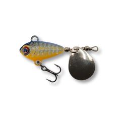 Spinnertail Bertilure Helic Skeletonik Pro Colorado Nickel 10g, culoare Silver Shad