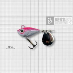 Bertilure Fish Helic Nr.2, culoare Alb-Roz Fluo, 11gr