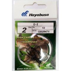 Carlige Hayabusa L1 nr.4 Black Nickel