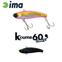Vobler Ima Koume Vibration 60 Heavy 6cm/17g, culoare Matt Night Black