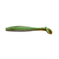 Grub Hideup Stagger Original 9cm, culoare Green Pumpkin Dark Chart