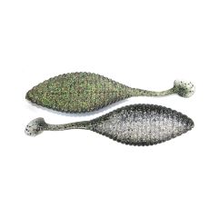 Grub Hideup Stagger Wide 10.2cm, culoare Silver Shad