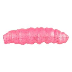 Worm Berkley Gulp Honey Worm 3.3cm, culoare Bubblegum