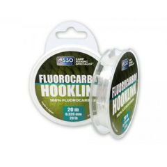 Fir fluorocarbon Asso Hooklink Clear 0.38mm/11.3kg/20m